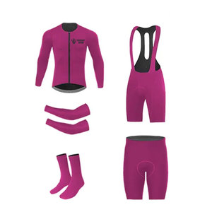 Conjunto de Ciclismo con Logotipo Personalizado de Bajo Pedido Mínimo, Diseño Único, Transpirable, Ecológico, de Secado Rápido, 100% Poliéster, Último Modelo en Venta - Product Image 5
