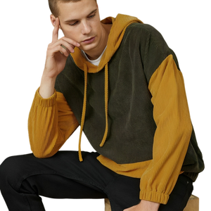 Breathable Quick Dry <b>Christmas</b> 400gsm unisex <b>Hoodies</b> High Quality winter Corduroy Custom logo pocket cotton Embroidered <b>Hoodie</b> - Product Image 3