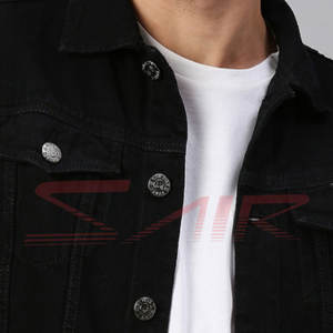 Chaquetas de mezclilla de invierno personalizadas para hombre Tallas grandes Precio económico con relleno de algodón impermeable Estilo informal Servicios OEM - Product Image 6