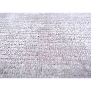 Tapis en laine et soie de bambou tissé à la main Konstrukt, couleur unie rose et violet, pour la maison - Modèle HWB-15 - Product Image 3