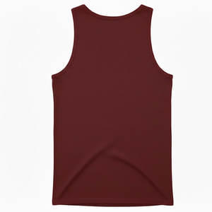 Classic Ribbed Men Tank <b>Top</b> Crafted from Soft Breathable Cotton for a Comfortable and Reliable Daily Base <b>Layer</b> or Undershirt - Product Image 2