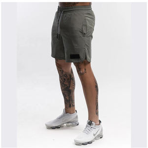 Pantalones cortos deportivos de gimnasio personalizados de verano para hombre, diseño de moda, secado rápido, peso ligero, cintura media, aptos para levantamiento de pesas - Product Image 2