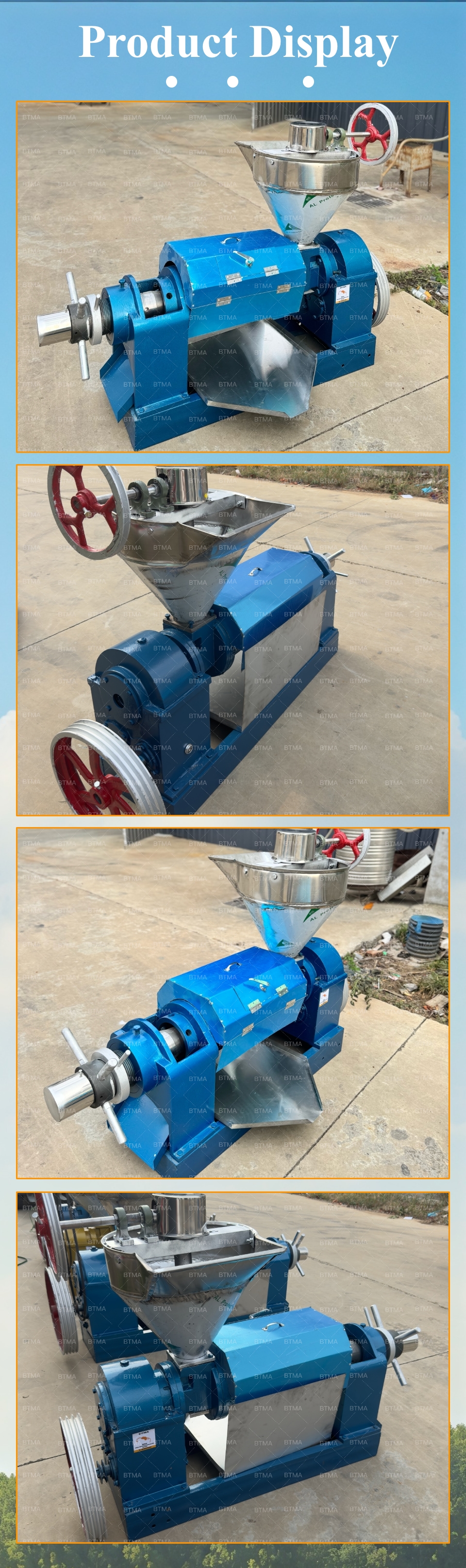 Agrileo High Output ZX-95 Oil Expeller Machine for Efficient Oil Making