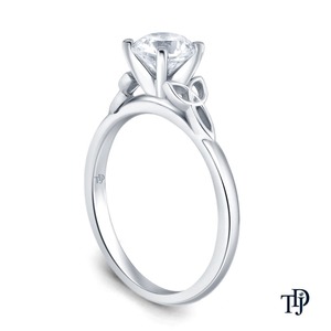 แหวนหมั้นเพชรเดี่ยวทรงปมสุดหรู ดีไซน์โรแมนติก ทอง 14K รับผลิตแบบ OEM ขายส่ง ขายปลีก ผู้ผลิตระดับสากล - Product Image 2