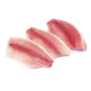 Frozen Black Tilapia Filet Prijs Hoge Kwaliteit Ondiep Zonder Vel Bulk Bevroren Tilapia Visfilet