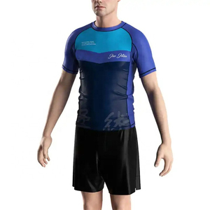 Rashguard MMA personnalisé écologique chemise de compression sans Gi pour hommes femmes à manches courtes longue longueur enfants bébés BJJ BJJ-Rash-Guard - Product Image 3
