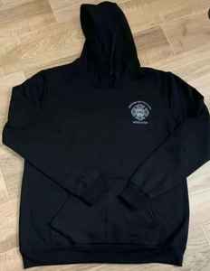 เสื้อฮู้ดผ้าฝ้าย100% วินเทจรุ่นกำหนดเองสำหรับผู้ชายเสื้อเย็บปักลายกรดแบบไม่มีซิปสำหรับฤดูหนาว2ชิ้น - Product Image 1