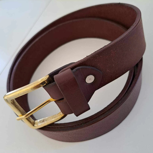 Cinturón de cintura informal para mujer personalizado al por mayor, piel de vaca auténtica de alta calidad, acero duradero y respetuoso con el medio ambiente, su diseño - Product Image 2