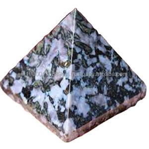 Fournisseur en gros de cristaux de pierre d'agate naturelle Artisanat de pierre précieuse Agate Indigo Gabbro Pyramide de pierre précieuse en vrac pour la méditation - Product Image 2