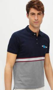 Polo de Golf informal para hombre, camisetas de punto sólidas transpirables de secado rápido con estampado completo personalizado, calidad de algodón 100%, venta al por mayor - Product Image 2