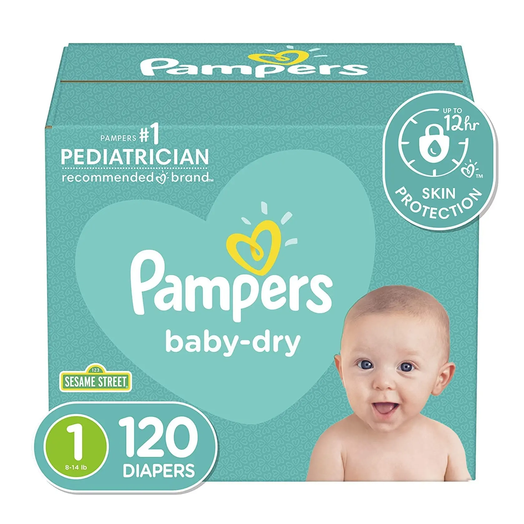 Prix bon marché pour la vente en gros de couches jetables Pampers Baby Dry livraison rapide