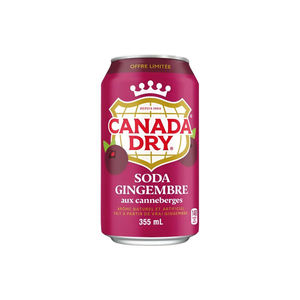 Refresco de jengibre seco canadiense, lata de 330 ml, bebida carbonatada dulce - Product Image 2