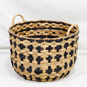Artex Dong Thap Handwoven Water Hyacinth <b>Wicker</b> <b>Baskets</b> for Decorative Gift Boxes and Home Use - Product Image 1