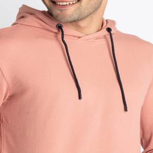 Sweat à capuche surdimensionné de haute qualité avec fermeture éclair, logo personnalisé, en molleton de coton avec broderie, pull à capuche d'hiver - Product Image 5