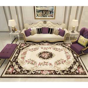 Tapis de sol personnalisé en polaire cristalline extra douce, antidérapant, à pois, imprimé floral, pour chambre à coucher - Product Image 4