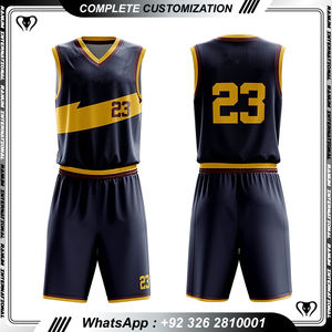 Uniforme de práctica de baloncesto reversible para jóvenes, barato, para hombre - Product Image 4