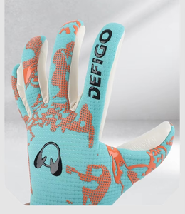 Gants de gardien de but en cuir professionnel High-Match Nouveau sac inversé en Latex naturel demi-tuyau résistant à l'usure et respirant - Product Image 3