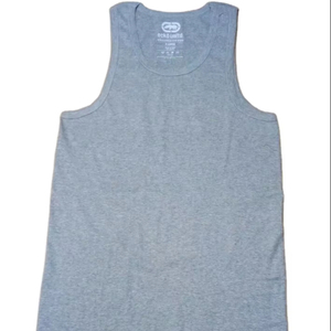 Venta al por mayor de chalecos de gimnasio sin mangas para hombre de material de tela de algodón peinado de costilla sin costuras 100% hilado en anillo personalizado en la India - Product Image 5