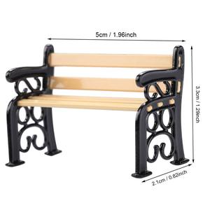 Minimalist creative <b>metal</b> garden patio <b>bench</b> for home hotel garden outside park seating patio <b>bench</b> outdoor and indoor furniture - Product Image 4