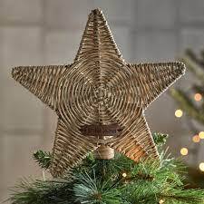 Étoiles de haute qualité et boule de rotin ornements d'arbre de Noël | Boho Style rustique bricolage fabriqué à la main Noel rotin renne approvisionnement - Product Image 3
