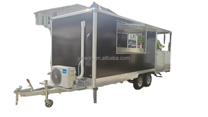 รถพ่วงบรรทุกอาหารทนทานพร้อมฟังก์ชั่นธุรกิจอาหารบนท้องถนนขั้นสูงรถขายอาหารอเนกประสงค์และเคลื่อนที่ได้ - Product Image 4