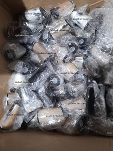 Juego de Salero y Pimentero de Cuerno Natural Hecho a Mano, Contenedores de Condimentos Rústicos Ecológicos para Mesa de Comedor y Decoración de Cocina - Product Image 2