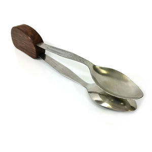 Ensemble de couverts de table Viking forgés à la main, style médiéval, finition mate, cuillère, fourchette, couteau - Product Image 4