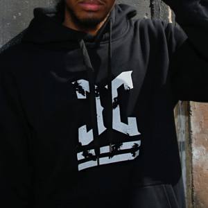 Sweat-shirts à capuche zippés pour hommes, de marque, brodés, effet vieilli, en molleton épais 100% coton French Terry, style urbain, hiver - Product Image 4