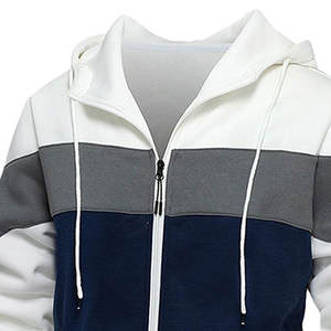 Conjunto Deportivo Reversible para Hombre, con Logotipo Personalizado, Manga Larga, Cierre de Cremallera, Transpirable, 100% Algodón, Ropa Deportiva Informal de Verano - Product Image 5