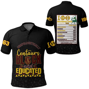 Camiseta Polo de la Fraternidad Iota Phi Theta 1963 para Hombre, Bordada, de Algodón Premium, Ropa Universitaria - Product Image 2