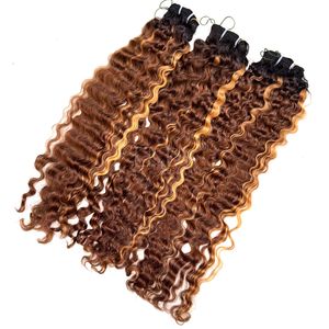 ผมมนุษย์แบบไม่ผ่านกระบวนการผมต่อผมมนุษย์แบบเป็นลอนมีสีไฮไลต์2025 - Product Image 1