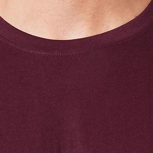 2023 personalizable Slim Fit Color sólido camiseta para hombre suave y cómoda Camiseta de manga corta al por mayor exportación de Pakistán - Product Image 4