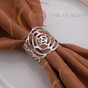 Ensemble d'anneaux de serviette en métal de qualité supérieure pour table de mariage, décoration de table écologique et luxueuse pour la maison - Product Image 6