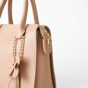Bolsas de mano de cuero originales tejidas hechas a mano de color personalizado para mujer Cierre de cremallera de Cuero 100% de calidad superior - Product Image 4