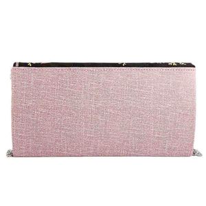 Bolso de mano bordado para mujer (9035) - Rosa té - Product Image 3