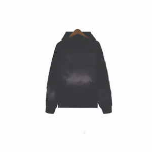 High Quality Winter Breathable <b>Distressed</b> French Terry Tracksuits for Men Streetwear Cotton Customized Sweatpants Hoodie Sets - Product Image 2