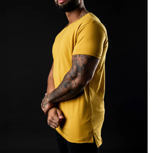 T-shirt surdimensionné Vintage lavé à l'acide pour hommes Logo personnalisé 100% T-shirt blanc en coton épais avec motif solide - Product Image 1