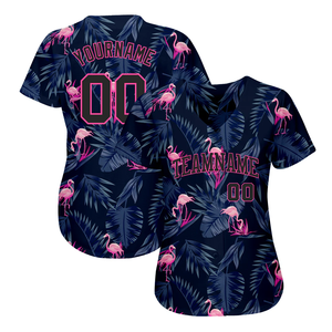 Custom Made Sublimation <b>Women</b> Baseball Jersey Shirt Button Up Short Sleeve Teamwear Softball Jerseys - Product Image 6