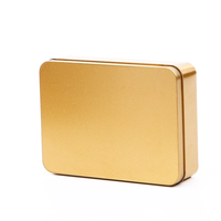 Boîte en étain personnalisée imprimée 15*11*4cm OEM Boîte en étain personnalisée en métal Prix direct d'usine