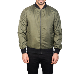 Bomber Jaet con capucha de alta calidad para hombre con botones frontales bordados Letterman Sports Wear para invierno - Product Image 4