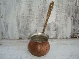 Antique brass popular <b>Turkish</b> <b>coffee</b> <b>pot</b> tableware <b>coffee</b> cup home kitchen restaurant hotel party table decor high quality - Product Image 6