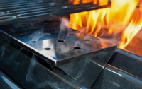 Boîte de fumage en bois légère et résistante à la chaleur en acier inoxydable durable pour barbecue extérieur – Vente directe fabricant