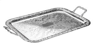 Rectangle <b>Mirrored</b> Serving <b>Tray</b> High Demanded Dinnerware mirror <b>Trays</b> Set With Private Logo Printed Handmade <b>Rectangular</b> <b>Trays</b> - Product Image 6