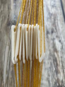 ชุดการ์ดแท็บเล็ตกระดูก10ใบสำหรับการทอผ้าไวกิ้งและการสร้างประวัติศาสตร์ในยุคกลางและการใช้ชีวิต - Product Image 3