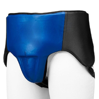 Protège-entrejambe de boxe professionnel POWER FIGHTER de haute qualité, couleur unie personnalisée, en coton respirant, sécurité sportive, logo personnalisé