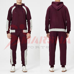 ชุดวอร์มสำหรับผู้ชายและผู้หญิงชุดวอร์มผ้าฝ้ายโพลีเอสเตอร์ขนแกะระบายอากาศ - Product Image 4