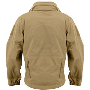 Veste softshell imperméable pour homme, coupe-vent et respirante, avec fermeture éclair, pour les aventures en plein air et au quotidien - Product Image 3