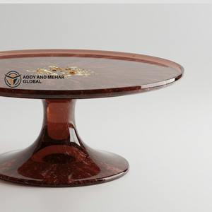 แท่นวางเค้กทำมือทำจากยางเรซินสำหรับจัดแสดงของหวานและของตกแต่งบ้าน - Product Image 3