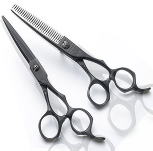 Ciseaux de coupe de cheveux professionnels de 6 pouces Ciseaux de rasoir en acier inoxydable de haute qualité pour barbiers et coiffeurs - Product Image 5