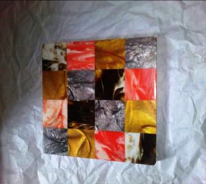 Custom Material <b>Coaster</b> <b>Set</b> Classic Style round Stone Pads for Kitchen Made in India - Product Image 4